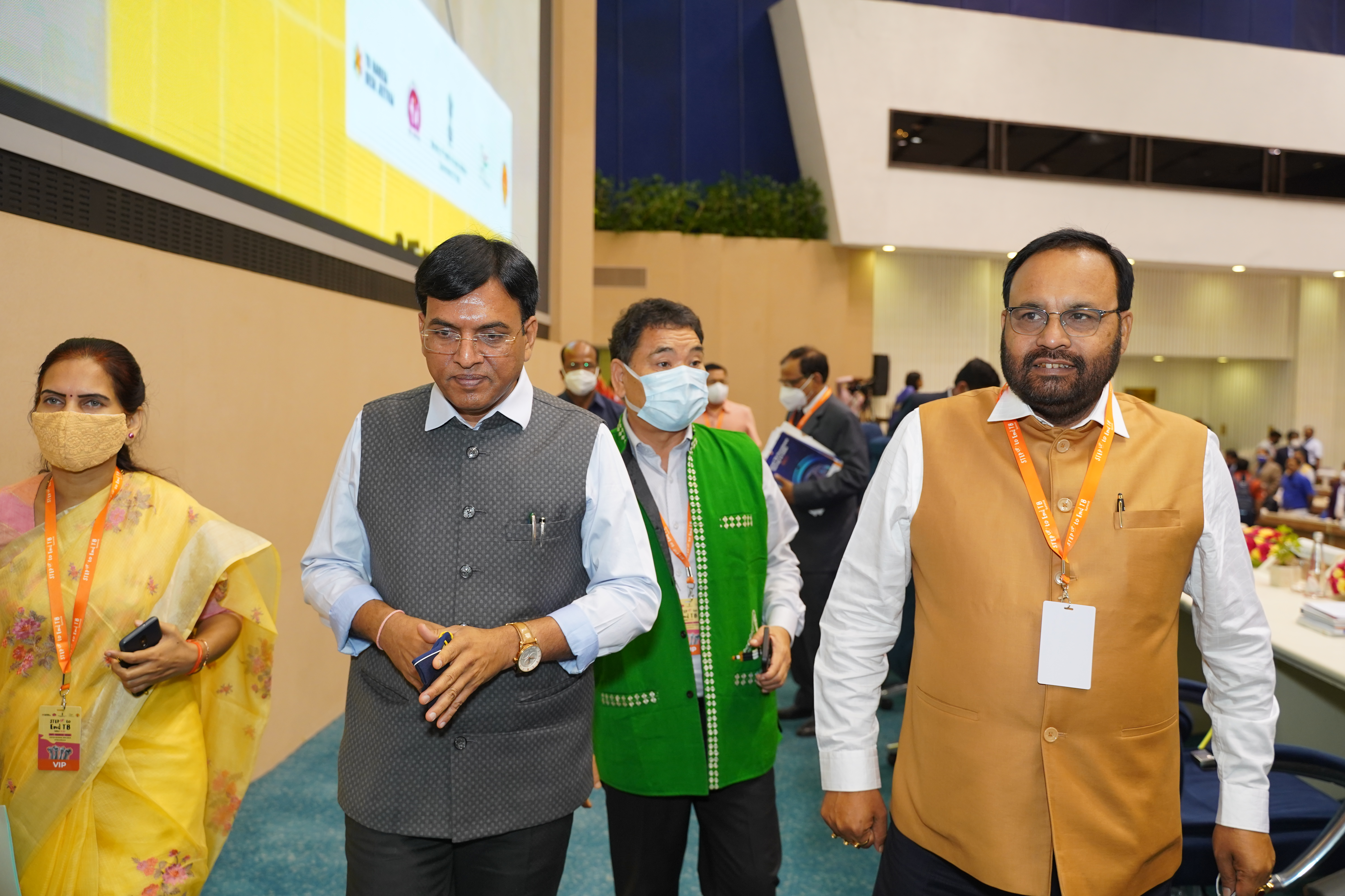 Hon'ble Union Minister, Minister of State Health & Family Welfare along with Hon'ble Health Minister of Assam & Arunachal Pradesh graced the event